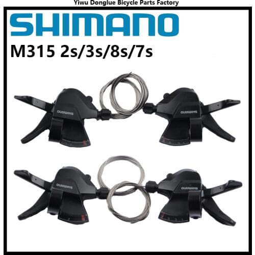 SHIMANO Altus SL-M315 M360 2X7 2X8 3x8 3x7 14 16 21 24 Speed Shifter Trigger Set Rapidfire Plus w/Shifter Cable Update From M310