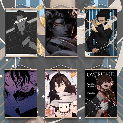 Boku no My Hero Academia Aizawa Shouta Chisaki Kai Anime manga wall Poster Scroll