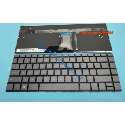 NEW English keyboard For HP ENVY 13-ah0000 13t-ah100 13t-ah000 13-ah1025cl English Keyboard Brown Backlit