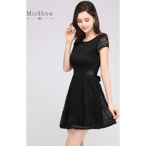 New Arrivals In Stock Black Short Cocktail Dresses Sexy robe cocktail Dress Sheath Formal Mini Party Dresses CPS627