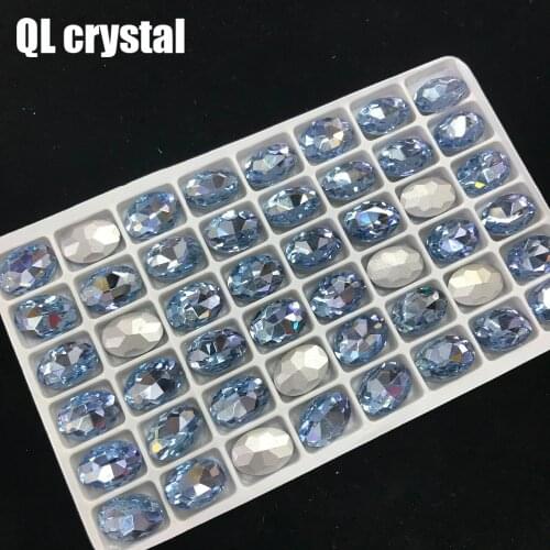 QL Crystal ALL SIZE Oval Pointback Crystal Rhinestone High Quality for Jewelry Making DIY Accessories