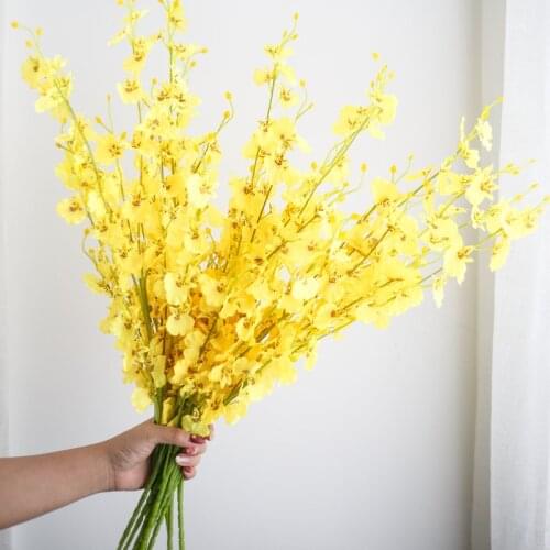 Silk gypsophila artificial flower for home decoration plastic stem bridal wedding wedding bouquet cherry blossom fake flower DIY