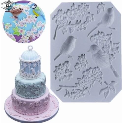 KLM Little West Red Plum Cake Silicone Mold Fudge Tool Chocolate Biscuit Tool cocina accesorios de