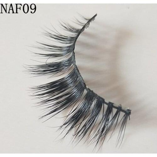 IN USA 100Pairs/set 3D Mink Hair False Eyelashes Natural Thick Long Curl Eye Lashes Sexy Big Eye Makeup Cosmetics