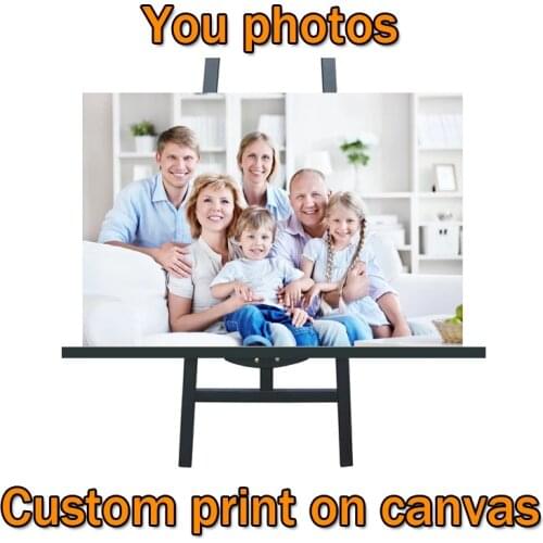 Your Photo Custom Print On Canvas Wall Pictures Wall Art Posters Prints for Living Room Canvas Painting Home Cuadros Decorative