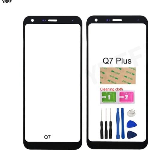 YRFF Outer Glass For LG Q7 X210 X210DS Front Panel Glass (No Mobile Touch Screen Digitizer Panel)