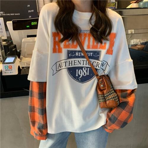 100% cotton T shirts women 2021 summer short sleeve korean loose T-shirt female student harajuku style fashion clothes ins tide