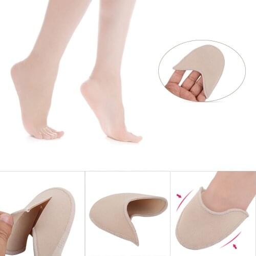 Toe Caps Soft Ballet Pointe Dance Athlete Shoe Pads For Girls Women Feet Care Tool