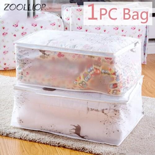 1Pc Fashion hot 2020 Household Items Storage Bags Organizer Clothes Quilt Finishing Dust Bag Quilts pouch Washable quilts bags