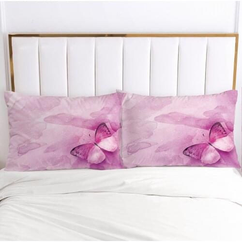1pc Butterfly Pillow cover Pillow case Bedding Pillowcase Pillowcovers decorative for home 3D HD Print Mirage