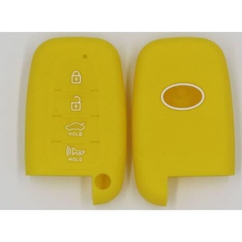 3PC Silicone Car Key Cover For Kia Rio Sportage Soul Sedona Optima Sorento Forte Folding Keychain Holder Remote Control Protect