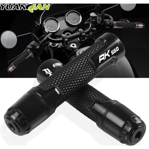 For KYMCO AK 550 2018 Accessories Motorcycle CNC Handlebar Grips Handle Bar Ends plug Anti Vibration For KYMCO AK550 2017 2018