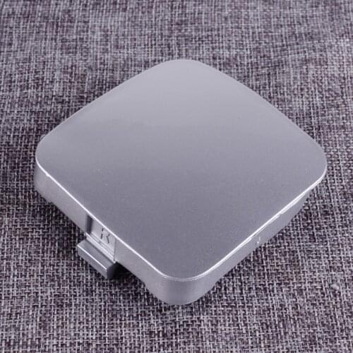 CITALL Silver Right Side Front Bumper Tow Hook Eye Cap Cover Fit For Toyota RAV4 2009 2010 2011 2012