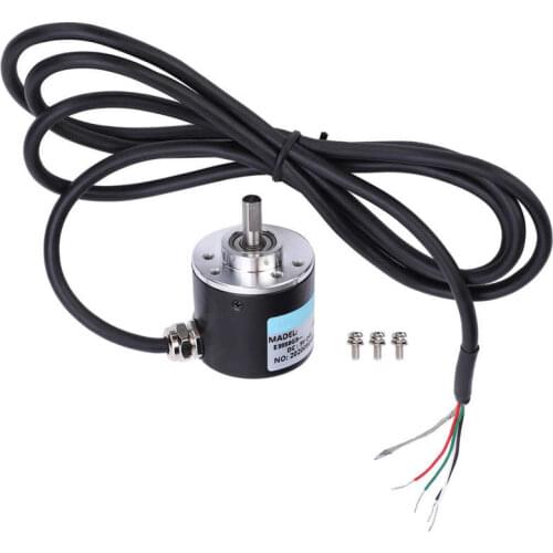 Incremental Rotarys Encoder AB 2 Phase 3000-6000R DC5-24v 6mm Shaft 144mm Cable