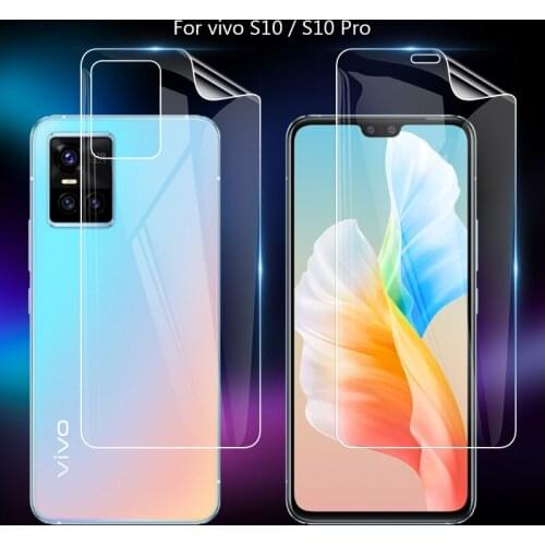 For vivo S10 Pro s10pro 5G 6.44" Clear TPU / Matte Anti-Fingerprints Hydrogel Full Cover Soft Screen Protector Film (Not Glass)