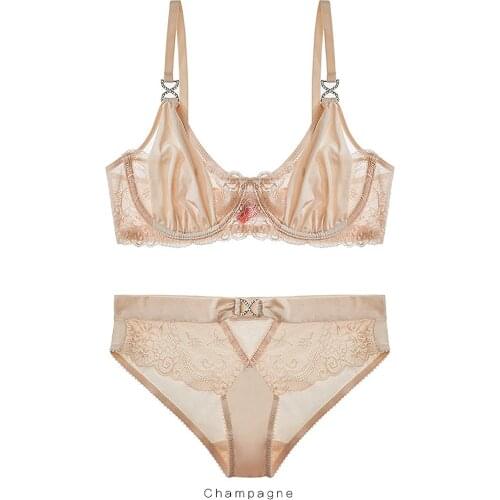 New 32-38 BCD New Plus Size Women Sexy Lace Bra Set Brand Underwear and panties Brief Sets Lingerie Brassiere Soutien Gorge