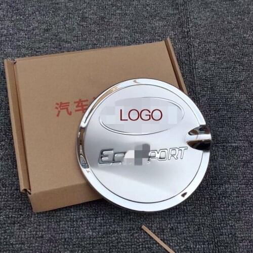 Stainless steel fuel tank cover fit for Ecosport protective refit decorative stickers