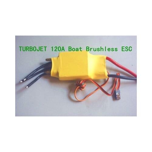 TURBOJET 120A Boat Brushless ESC Water Cool 7.4V-22.2V
