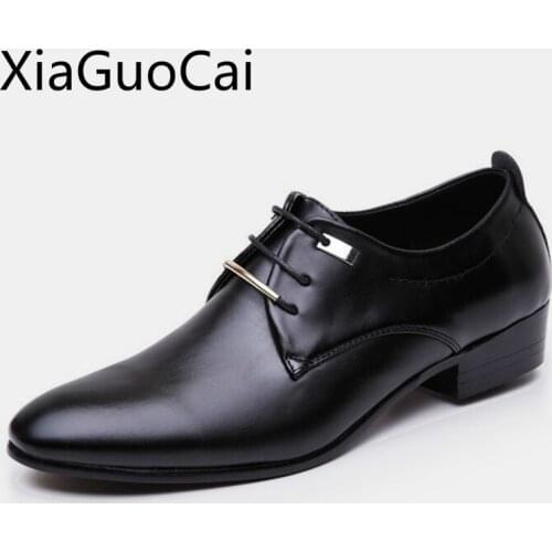 England Style Breathable Oxfords for Mens Waterproof Vintage Flat Men Casual Shoes Height Increasing Casual Shoes