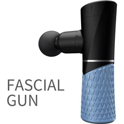 Mini Fascia Gun Portable Massager Muscle Relaxation Exercise Fitness Meridian Massage Guns Unisex Lightweight Relax Apparatus
