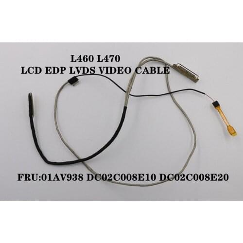 Original for ThinkPad T460P T470P led lcd lvds cable 30 pin FRU 01AV938 DL470