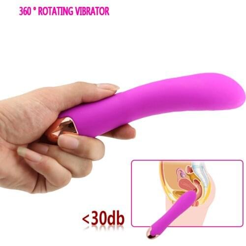 Adult Toy Silicone USB Charging Vibrator Female Clit Dildo Rotation G-Spot Vibrators Sex Toys for Woman Shocker Sex Products