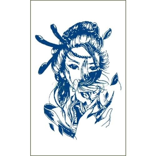 Waterproof Temporary Juice Tattoo Sticker Feather Arrow Flower Key Lasting Tattoos Flash Tatoo Fake Tatto Art for Men Women