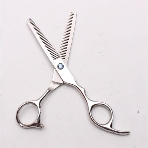 5.5" 6.0" Engraving Logo Thinning Scissors Double Side Teeth Professional Hairdressing Scissors Styling Tool Hair Scissors C2001