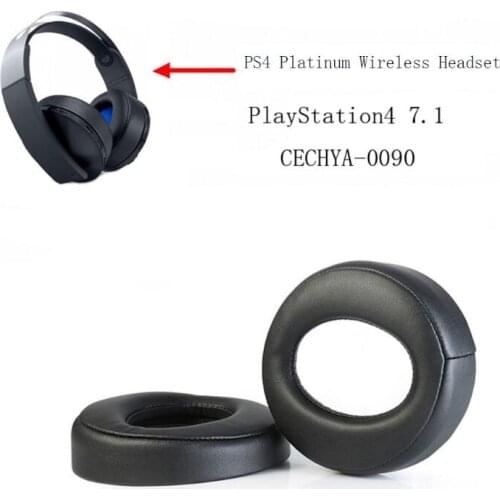 1 Pair Earmuff Soft Foam Ear Pads for Sony PS4 Platinum Headphone CECHYA-0090