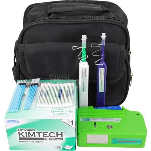 Free shipping CL520 Fiber Optical cleaning tool kit cleaning pen cassette cleaner cleaning wipes and cleaning Sticks SC/LC,Large
