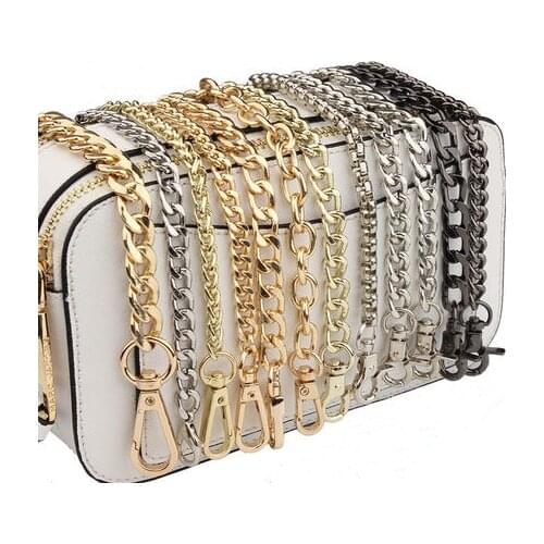 Free shipping Hight Quality bag strap handbag replacement purse strap bag accessories bag hardware Bronze chain bag parts