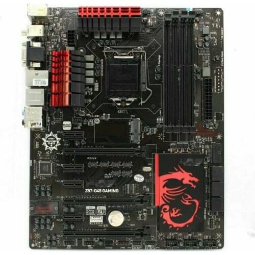 For MSI Z87-G45 Gaming ATX Motherboard LGA 1150 DDR3 SATA3.0 PCI-E 3.0 HDMI DVI