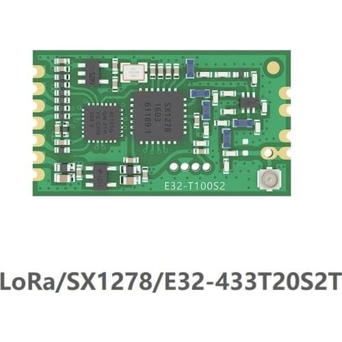 E32-433T20S2T Lora Long Range SX1278 433mhz 100mW IPX Stamp Hole Antenna uhf Wireless Transceiver Transmitter Receiver Module