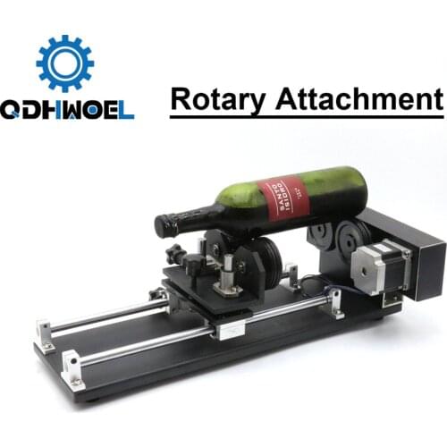 Laser Rotary Attachment 4 Wheels Roller Rotation Axis Rotate Engraving for Laser Engraving Machine