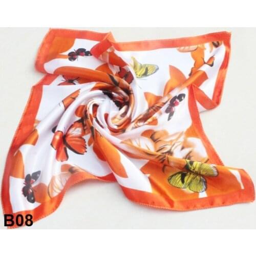 Scarf Office Workwear Scarves Foulard fashion Women bandana Office Lady Gift NeckerChief Casual 2017 silk scarf