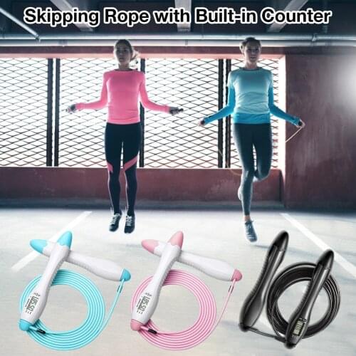 Skipping Rope Digital Calories Reducing Skipping Rope Set With Built-in Counter For Skipping Exercise