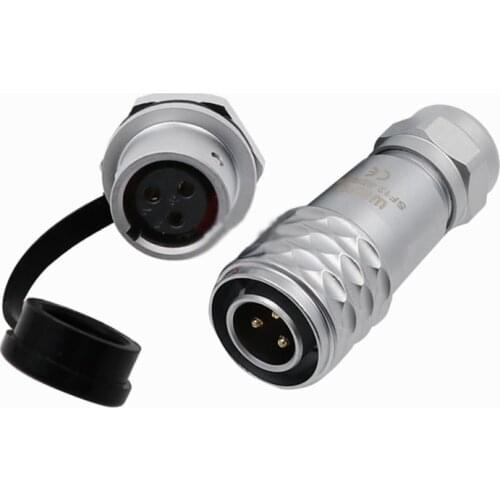 WEIPU SF12 Industrial LED Lighting Medical Audio Car M12 Waterproof IP67 Automotive Electrical Power Connector 2 3 4 5 6 7 9 Pin