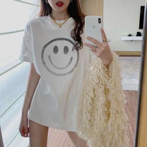 T shirt women 2021 new arrival summer style Short sleeve round collar wholesale tshirt dropshipping WBXq5