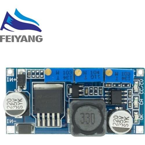 10pcs LM2596 LED Driver DC-DC Step-down Adjustable CC/CV Power Supply Module