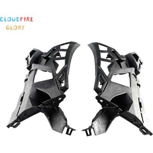 2926200100 2926200200 Pair Left Right Headlight Frame For Mercedes W166 GLE-Class GLE300d GLE350 2016-2017 GLE400 GLE550e GLE63