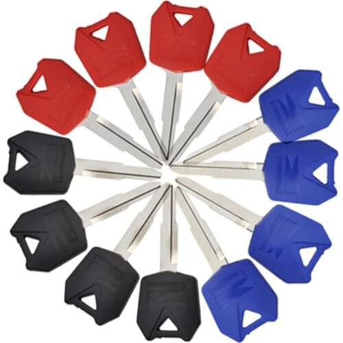 50pcs Motorcycle Blank Key Uncut Blade For Kawasaki ZX-7R ZX9R ZX900 Versys 650 KLR650 Z750 Z1000 ER6N ZX-12R ZX-6R ZX636 ZZR400