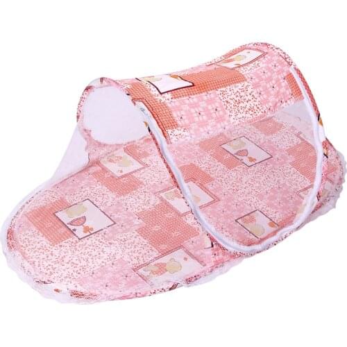 Free installation of baby crib with mosquito net bottom foldable mosquito net Twill childrens mosquito net Boat shape baby yurt