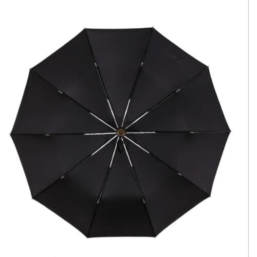 Large Umbrella Men Rain Women Folding Uv Anti Sun Windproof Mens Gifts125cm Men Business Style 10K Corporate Gifts Usefull XX15