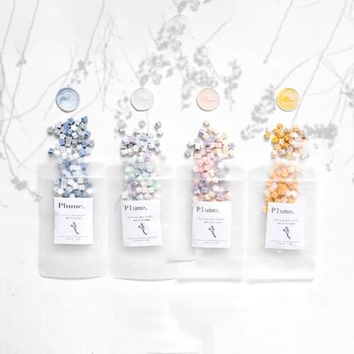 DIY Sakura Cherry Blossom Wax Seal for Sealing Beads for Envelope Wedding Jar Packaging Gifts Journal Postcard Stamp 120PCs/Bag