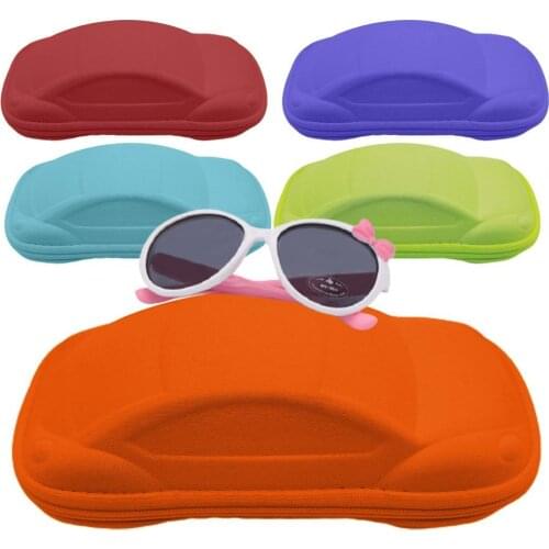 Fashion Unisex Eyeglass Shell Glasses Case Reusable Plastic Protable Rectangle Glasses Storage Boxes Travel Tools