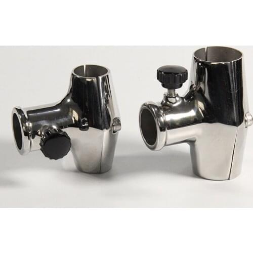 Rail Mount Flag Pole Socket Fit 22-25mm/28-32mm Rail 316 Stainless Steel Boat Part