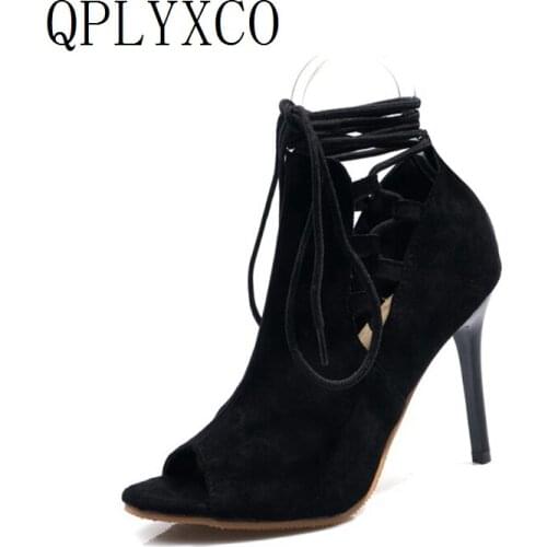 QPLYXCO Womens High-heeled Shoes