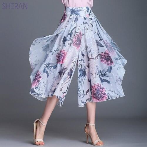 SHERAN Women's Wide Trousers