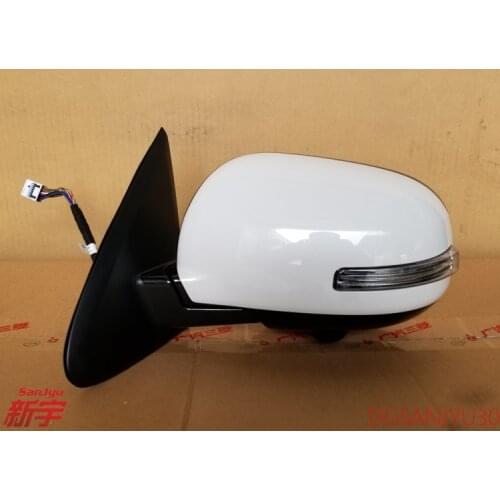MIRROR ASSY,DOOR,MITSUBISHI OUTLANDER GF0W GG0W W/TURN LAMP&CAMERA,BSW,ELEC(HEAT&FOLD)15pin white