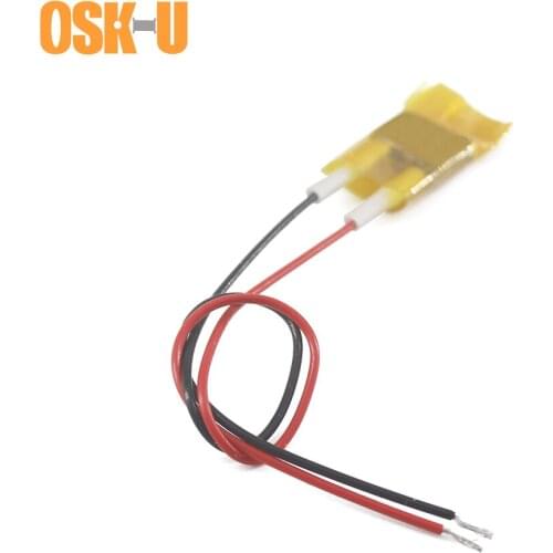 2PCS 220V PTC Heating Element Constant Temperature 8x12x3mm 150/70/270 Degree Insulating Film PTC Electric Air Heater Element